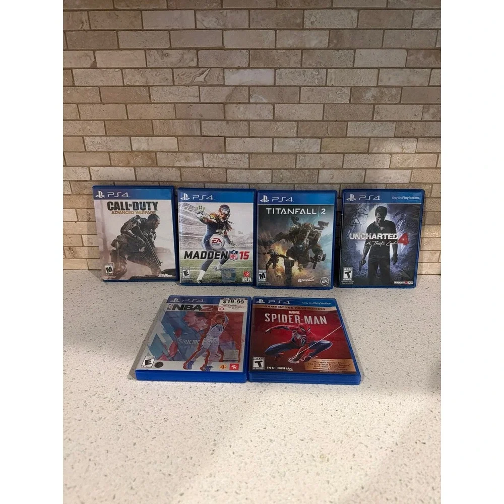 PS4 Video Game Bundle Lot